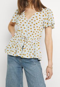 Monki Camicetta - light blue