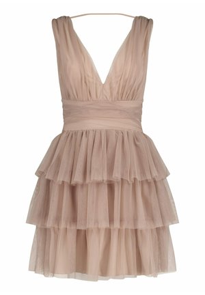 Nicowa, MINI STELLOWA - Cocktailjurk - beige
