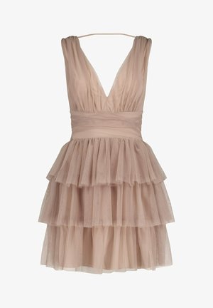 Nicowa, MINI STELLOWA - Cocktailjurk - beige