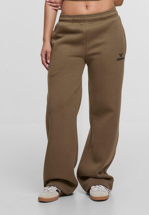 BASIC SWEATPANTS - Pantalon classique - dusky green