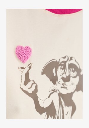 NAOKO Triko s potiskem - off-white