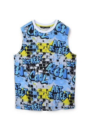 Top - azzurro