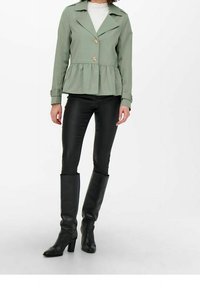 ONLY Abrigo corto - mottled olive