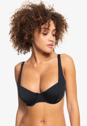 BEACH CLASSICS  - BÜGEL-BIKINIOBERTEIL - Top de bikini - anthracite