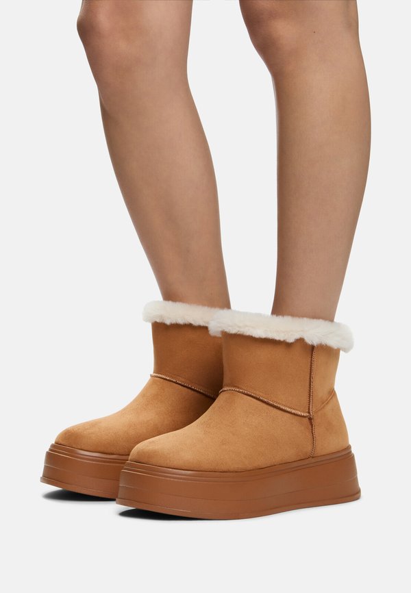 PULL ON PLUSHY - Snowboot/Winterstiefel - tan