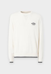 Tommy Hilfiger GRAPHIC CREW - Jumper - ivory petal