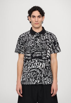 LOGOMANIA CIRCLE - Polo - black\white