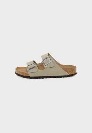 Birkenstock, ARIZONA BF FADED KHAKI DARK BROWN UNISEX - Sandalen - faded khaki/dark brown