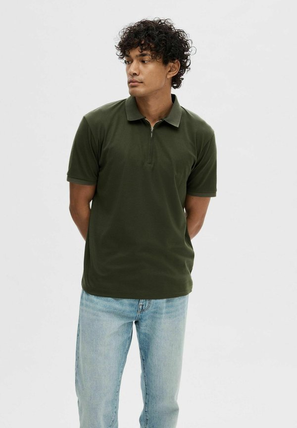 Polo shirt - forest night