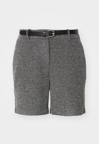 VMKARLY BELTED - Shorts - black/snow white