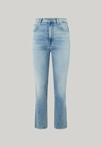 UHW - Pieguloša piegriezuma džinsi - denim