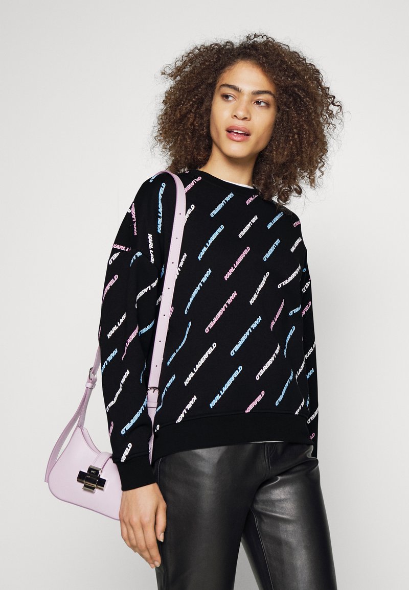 Damen Sweatshirts | KARL LAGERFELD FUTURE LOGO Sweatshirt futuristic black/schwarz - BB74805 Damen Sweatshirts | KARL LAGERFELD FUTURE LOGO Sweatshirt futuristic black/schwarz - BB74805