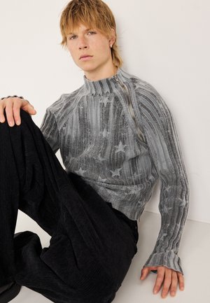 STAR STRIPE JUMPER - Maglione - grey
