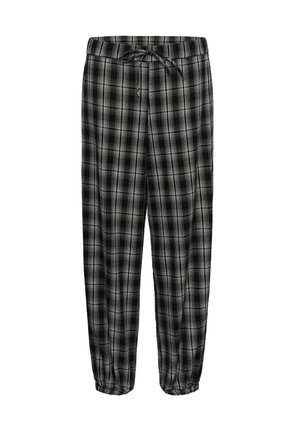 Kaffe, KAULLA - Pantalon classique - black  white check