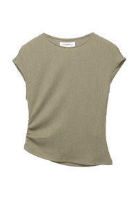 CREPE   - T-shirt print - khaki