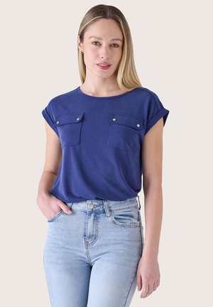 Camomilla Italia SONTE - Basic T-shirt - blue