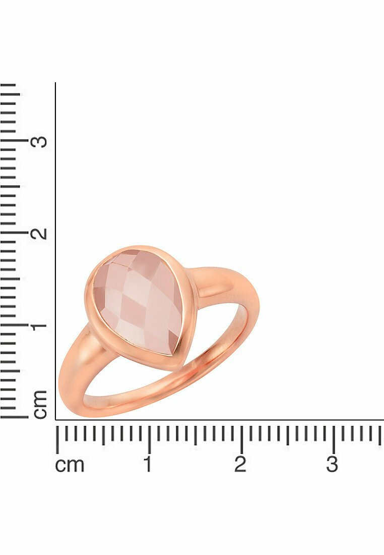 Damen Halsketten | Jamelli Ring rosé/rosenquarz/goldfarben - KV53279 Damen Halsketten | Jamelli Ring rosé/rosenquarz/goldfarben - KV53279