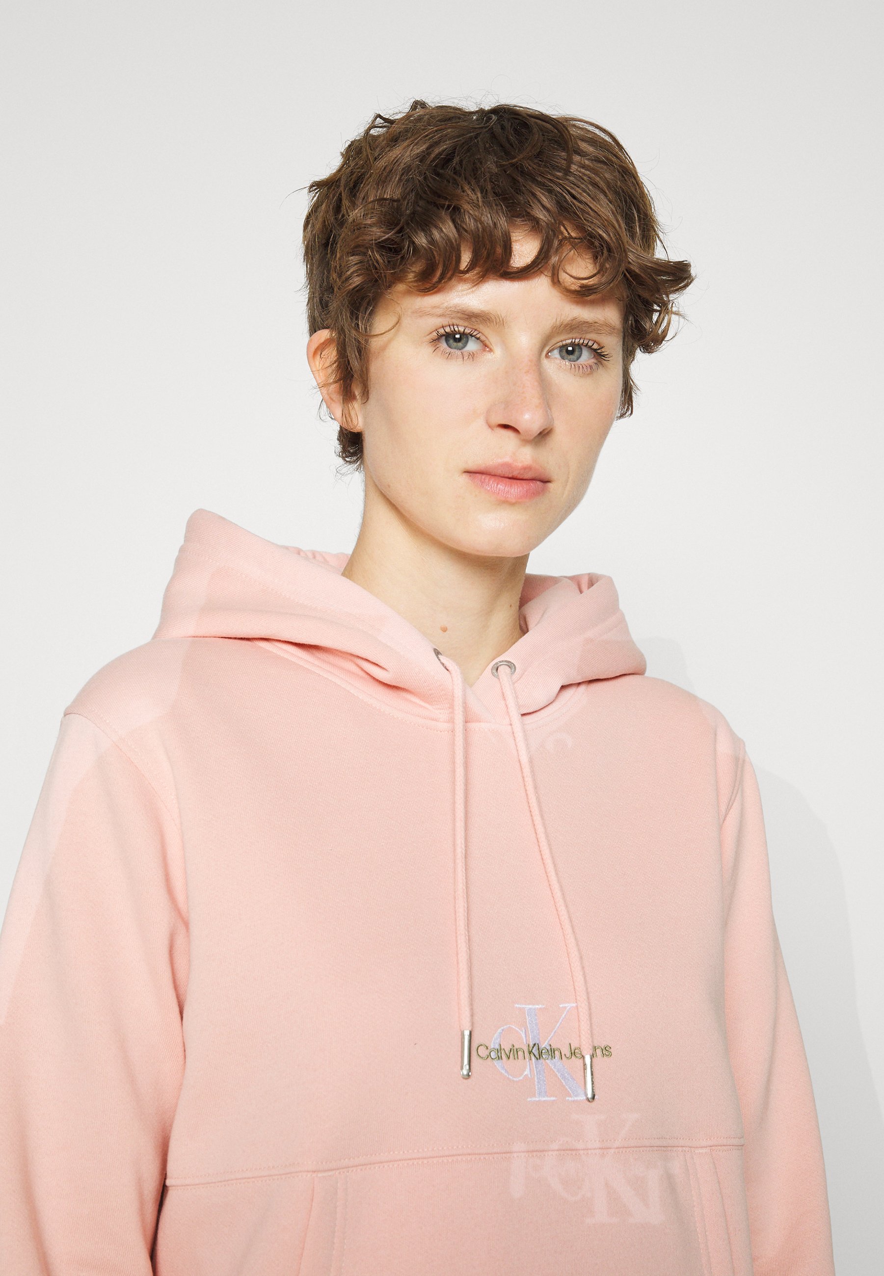 Calvin Klein Jeans MONOGRAM LOGO HOODIE 