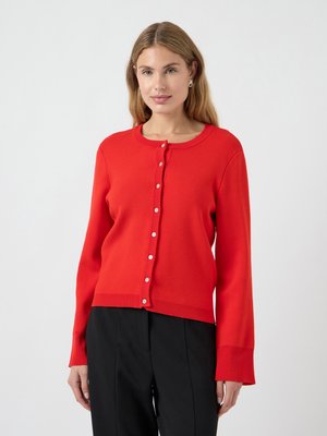 YASELENA CARDIGAN - Gilet - fiery red