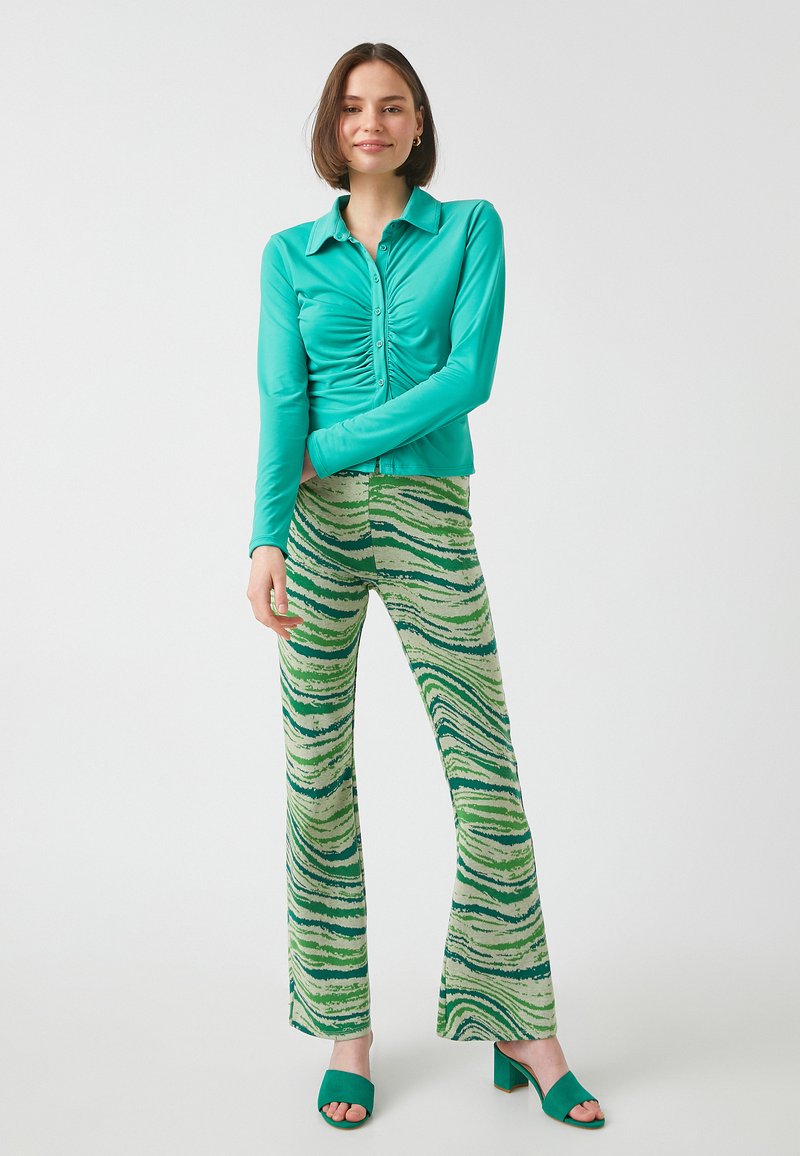 Koton Overhemdblouse groen Koton Overhemdblouse groen