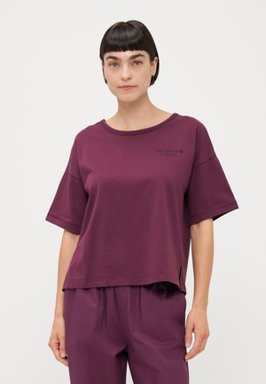 Haut de pyjama - dark red