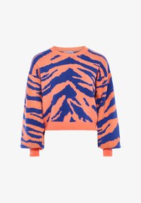 Selezionato, orange/blau