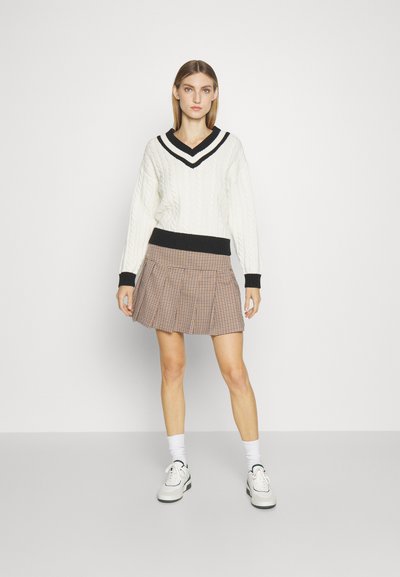 Claudie Pierlot SANDY CARREAUX - Rakott szoknya - multi-coloured