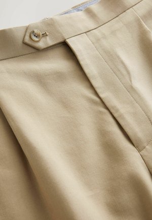 Next REGULAR FIT   - Suit trousers - stone