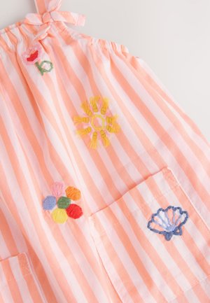 Next REGULAR FIT - Haalari - orange  white stripe