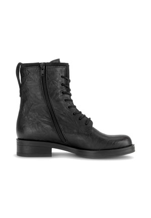 Gabor, GABOR SCHNÜRSTIEFELETTE - Lace-up ankle boots - black