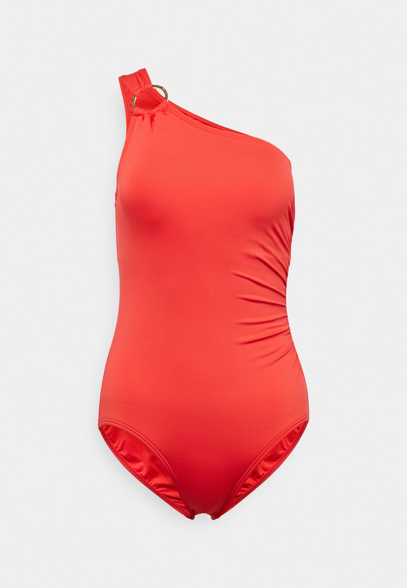 MICHAEL Michael Kors ONE SHOULDER - Maillot de bain - sea coral