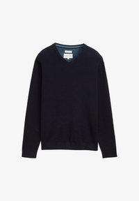 Unausgewählt, knitted navy melange