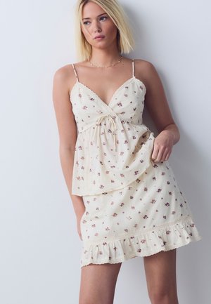 Next, REGULAR FIT - CAMI TOP . - Top - cream ditsy floral print