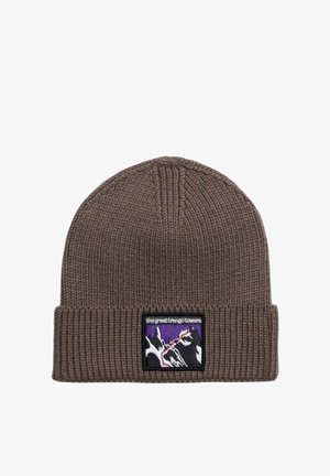 The North Face, CAPPELLO THE NORTH FACE LOGO BOX CUFFED COL WB4 - Gorro - brown