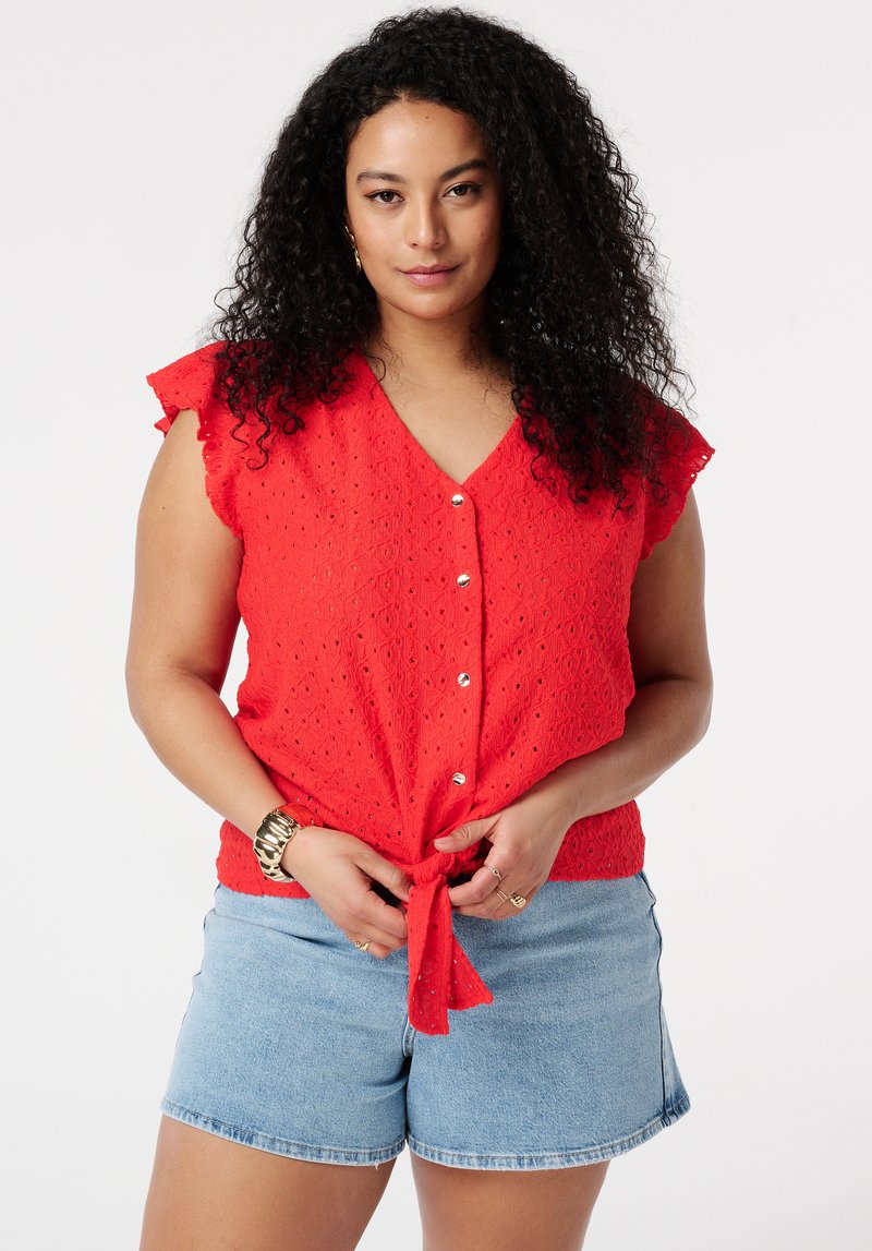 MS Mode Blouse - red