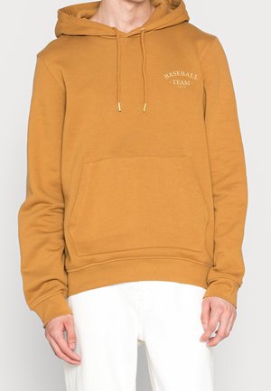 Mikina s kapucí - light brown