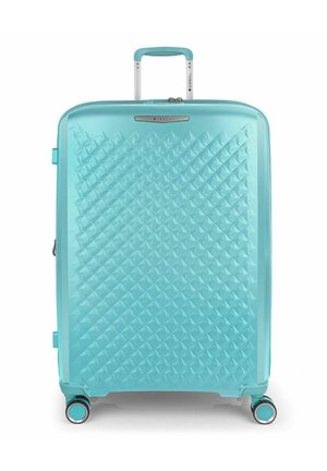 QUEENS MIT DEHNFALTE - Wheeled suitcase - verde menta