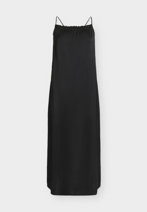 Bruuns Bazaar, KORTHALSIABBTORA DRESS - Denné šaty - black