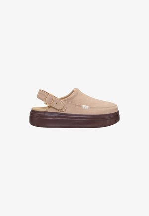 HEYDUDE, AUSTIN LIFT CLOG - Sandalias planas - sesame multi