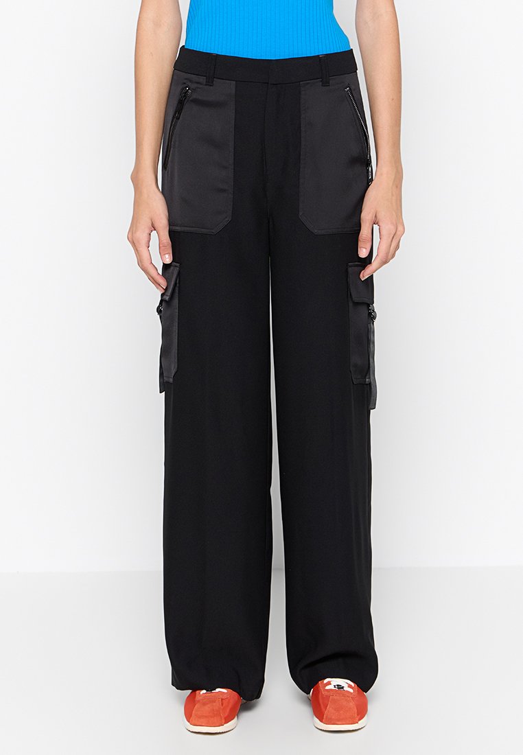 DKNY Cargobroek zwart