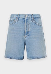 DAME - Denim shorts - light blue denim