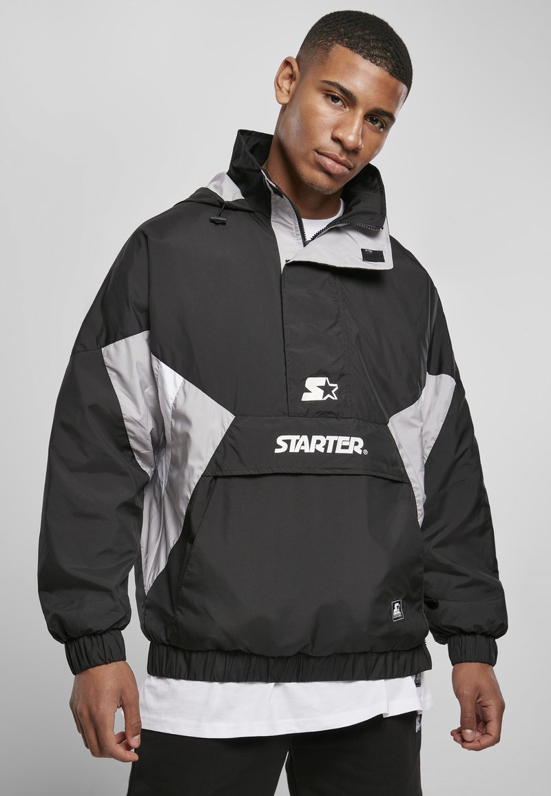 Starter Tuulejope - black/silvergrey/white