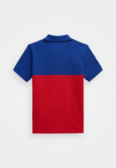 Polo Ralph Lauren BIG PONY COTTON MESH POLO SHIRT - Polo marškinėliai - red/multi-coloured