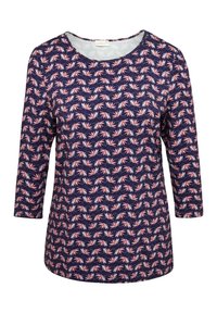 Unausgewählt, navy / flowered