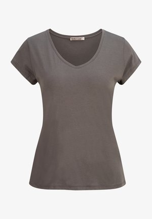 CLARISE - Basic T-shirt - antra