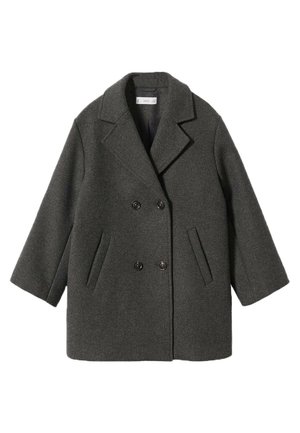 Halflange jas - anthracite