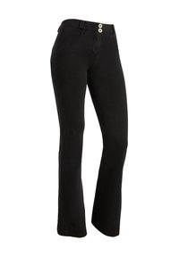 Freddy Vaqueros a campana - jeans nero cuciture in tono