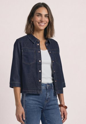 Street One, DENIM HEMDBLUSE IM RINSED-LOOK - Chemisier - rinse soft washed