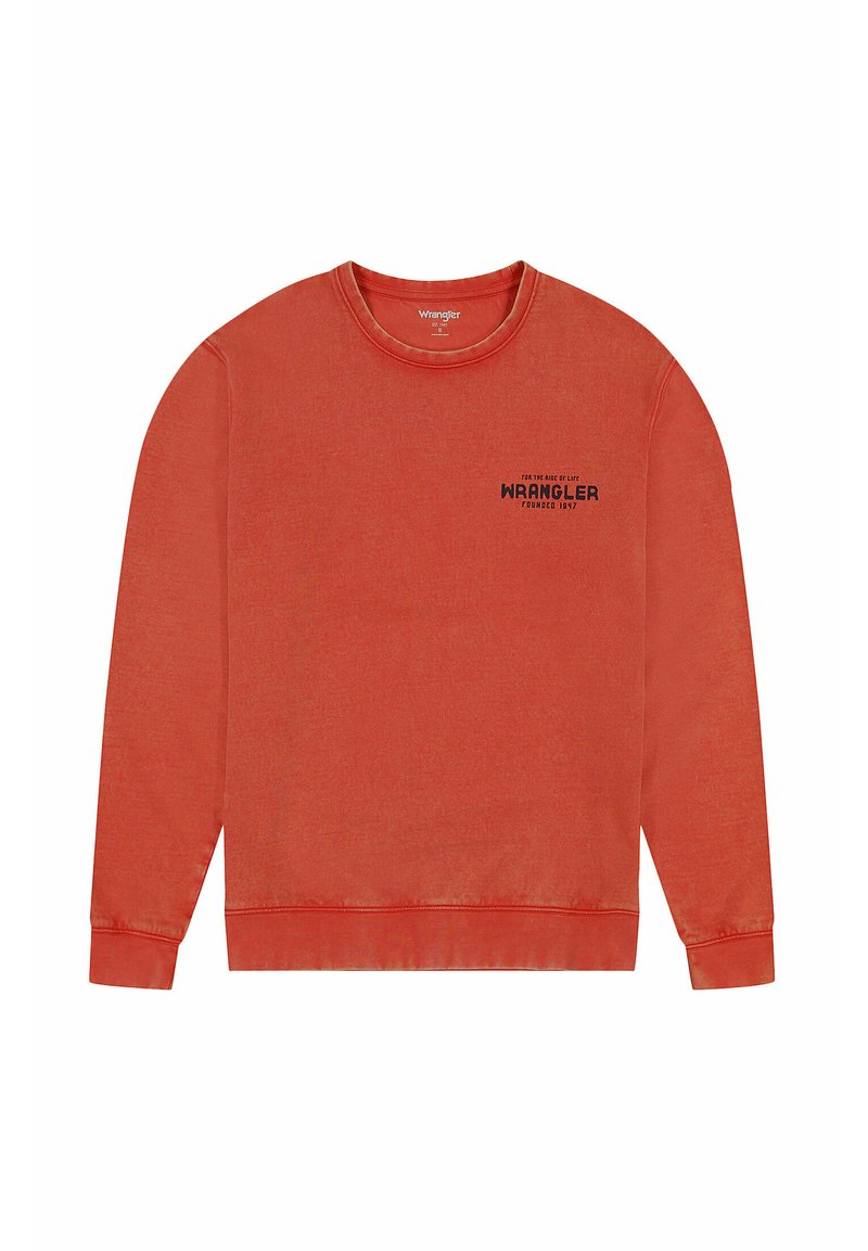 Wrangler Sweater lichtrood Wrangler Sweater lichtrood