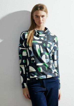 Cecil T-shirt à manches longues - blau